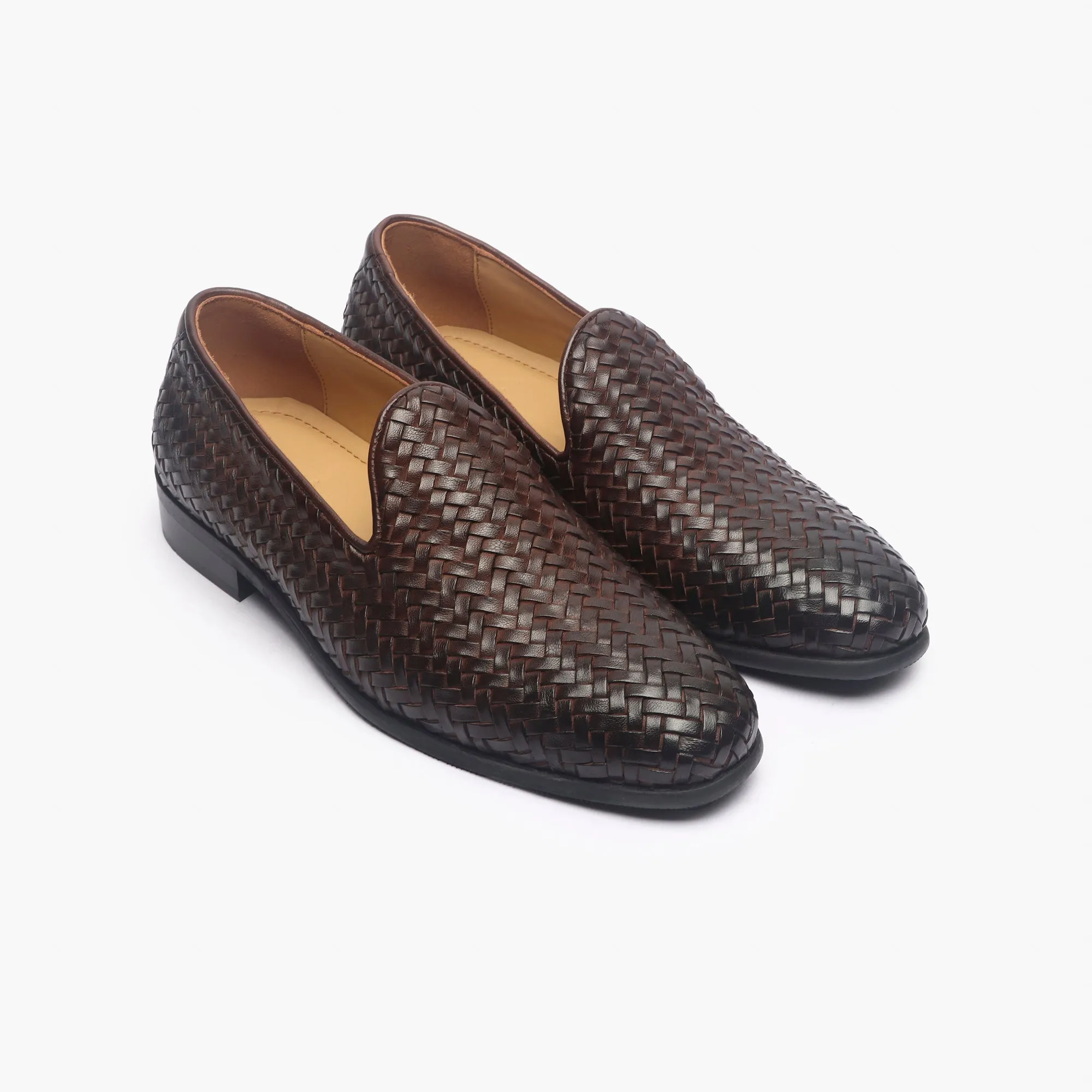 Arrow Weave Slip Ons