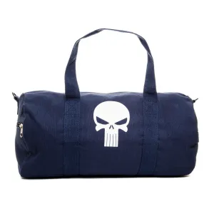 Canvas Shoulder Duffel Bag-Sports Duffle The Punisher Skull