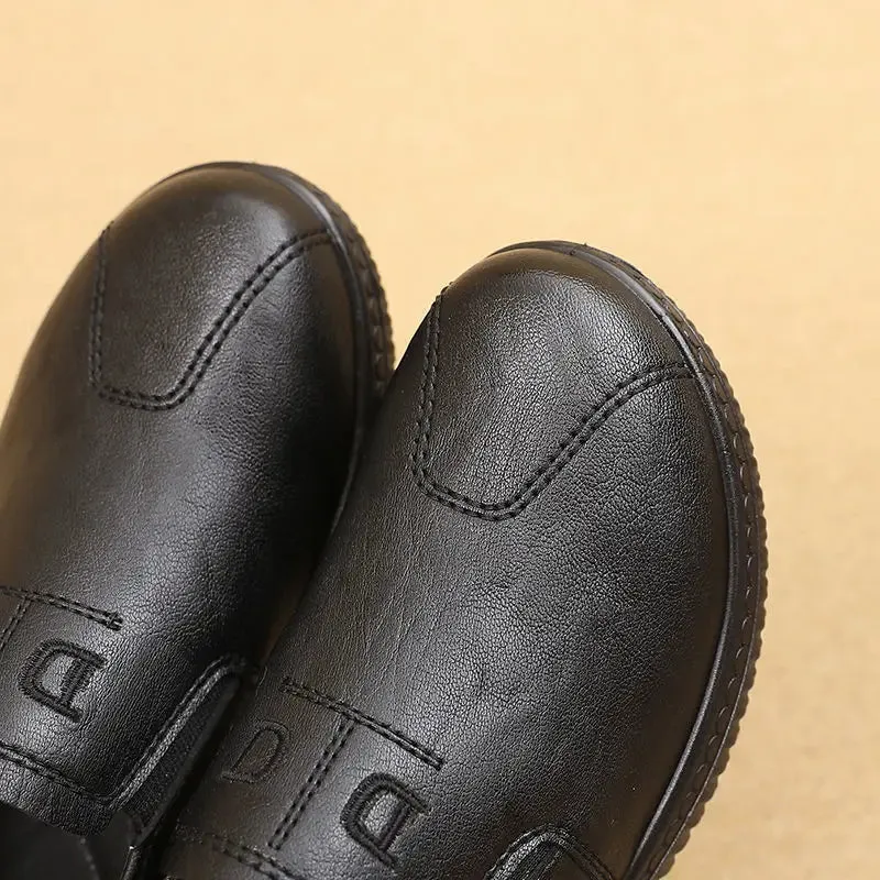 Casual Leather Moccasins - Staphanie