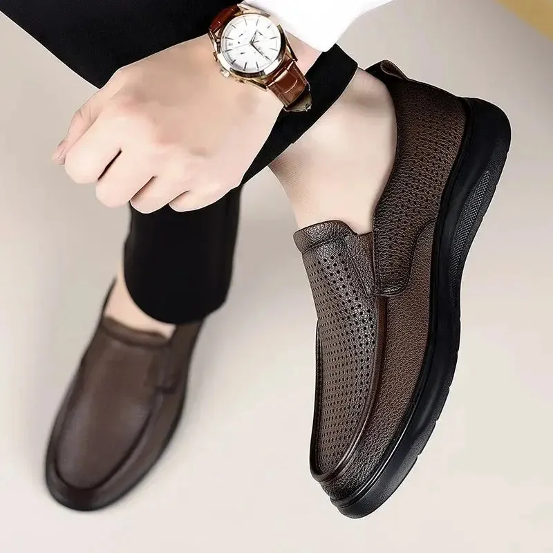 Comfortable Casual Elegant Moccasins Shoes - Cross & Crown