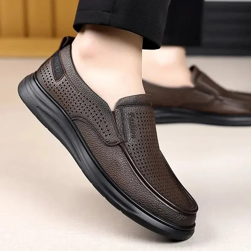 Comfortable Casual Elegant Moccasins Shoes - Cross & Crown
