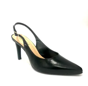 Galani - Drill Slingback Black