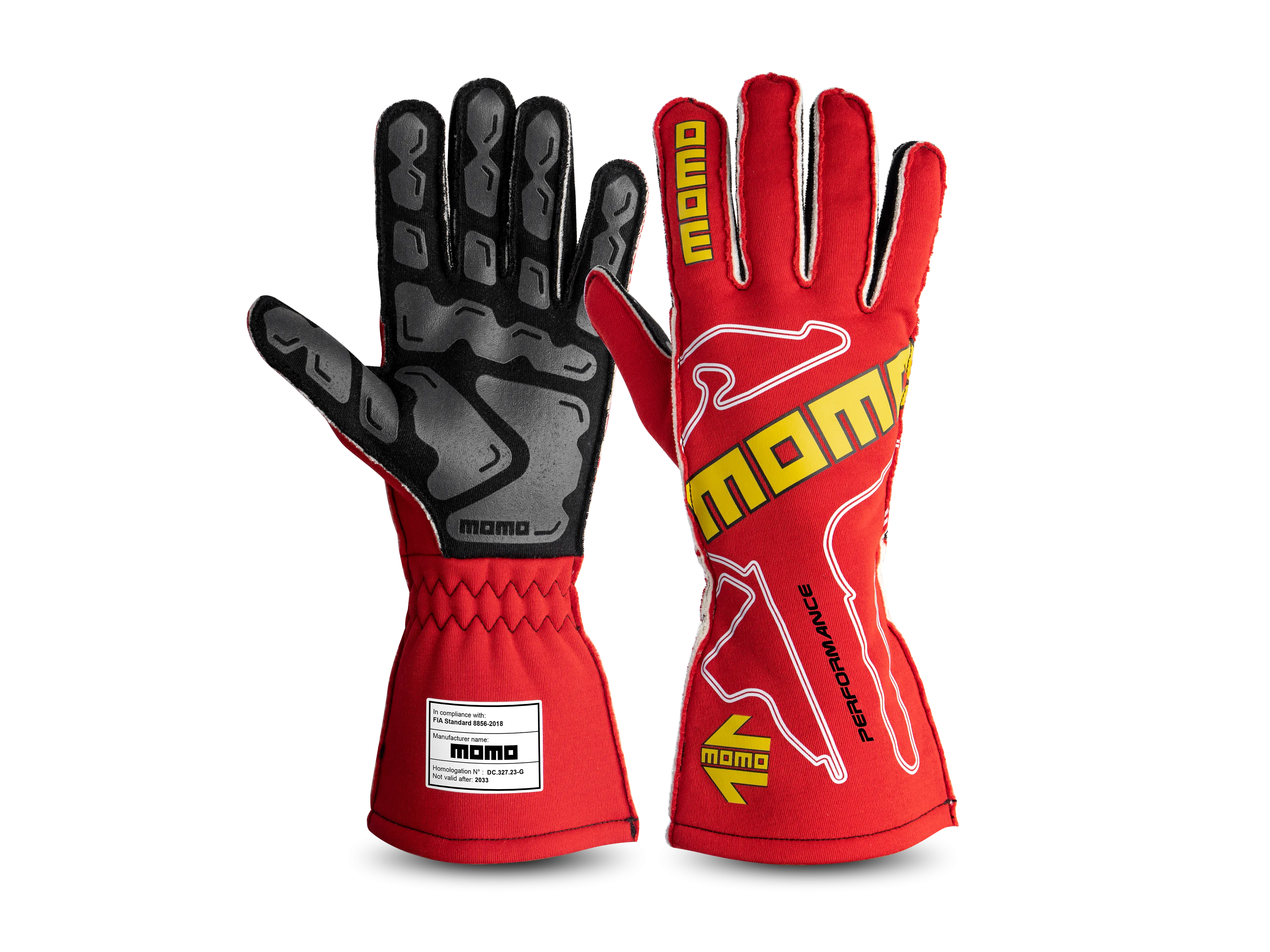 GLOVES PERFORMANCE Night Navy Red or White