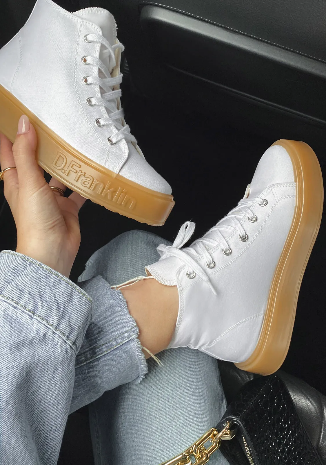 Gumme Superstar White / Caramel