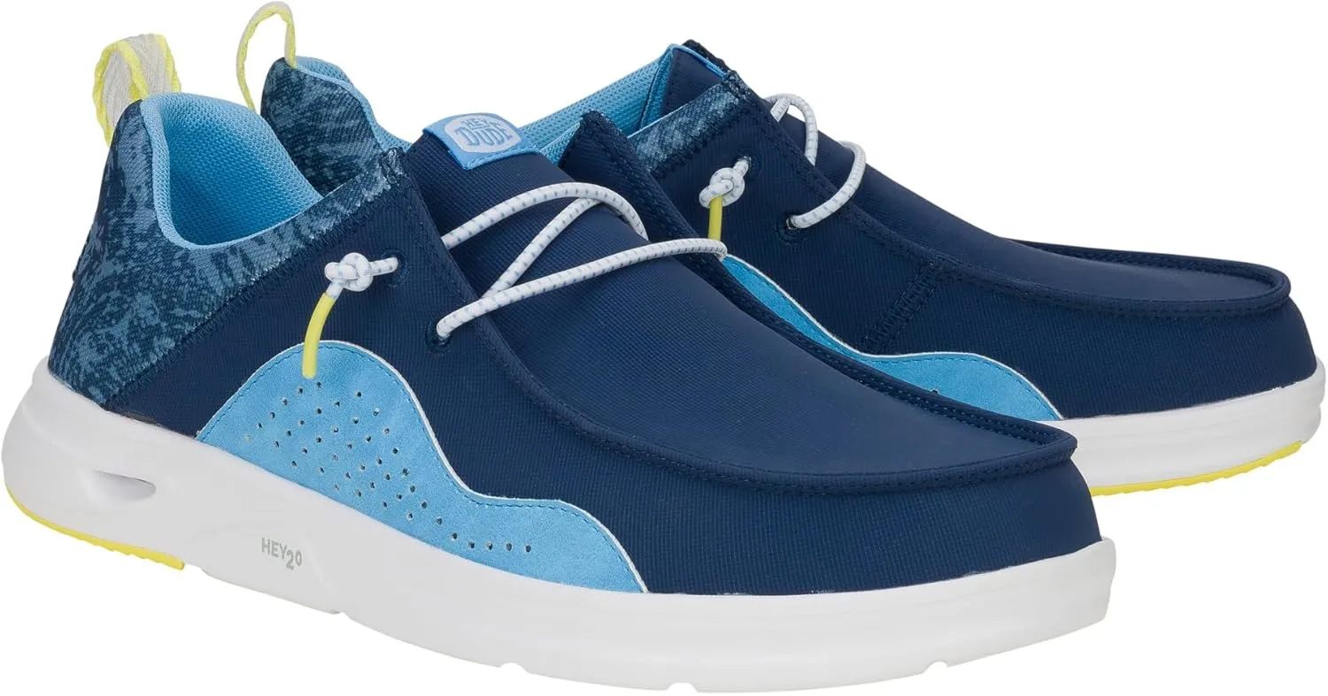HEYDUDE Wally Hey2O Mesh, Men??s Shoes, Men's Slip-on Loafers, Comfortable & Light-Weight