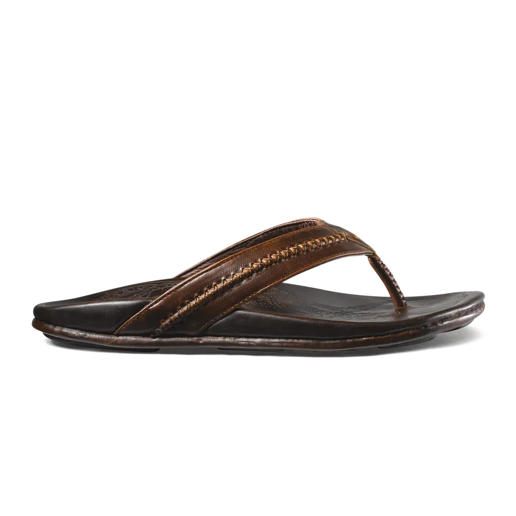 Mea Ola Men's Beach Sandal in Dark Java
