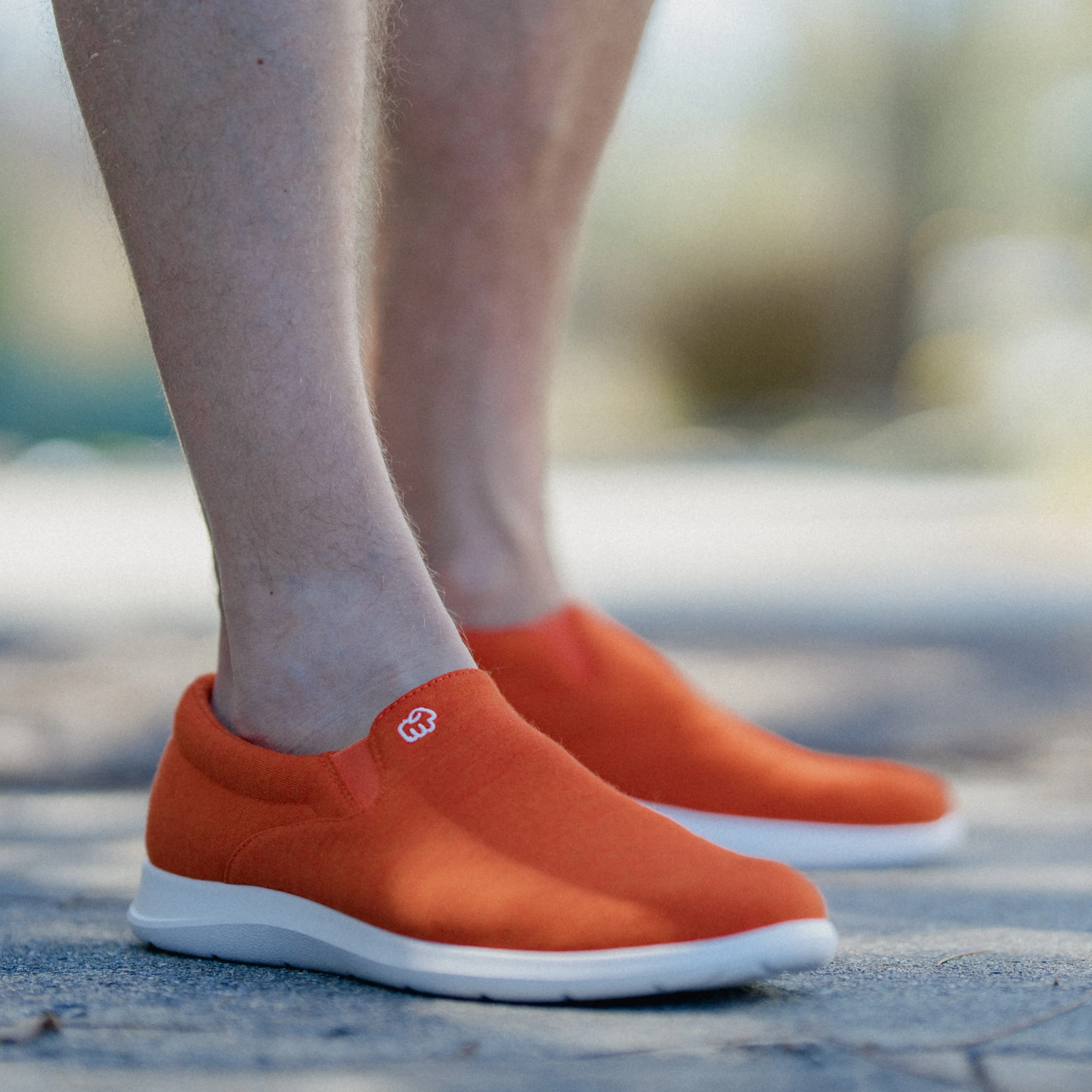 Men's Slip-Ons Orange