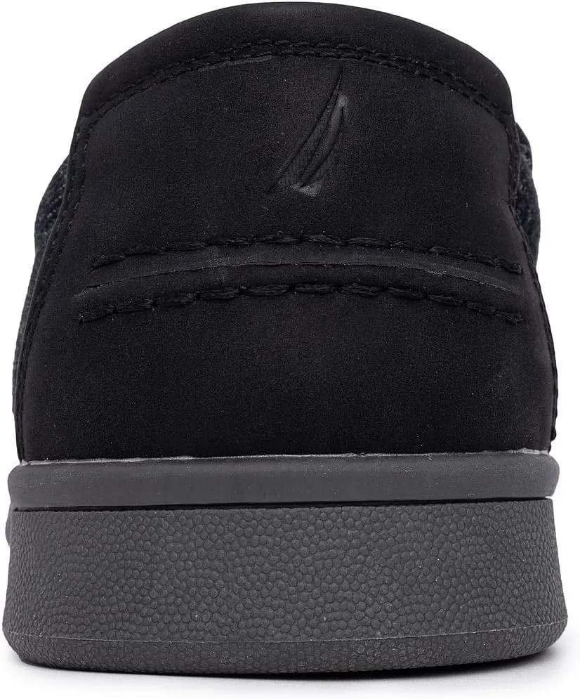 Nautica Men's Slip-On Loafers Casual Moc Toe Sneakers Boat Shoes Slipper for Men ?C Lightweight & Comfortable - Derwin