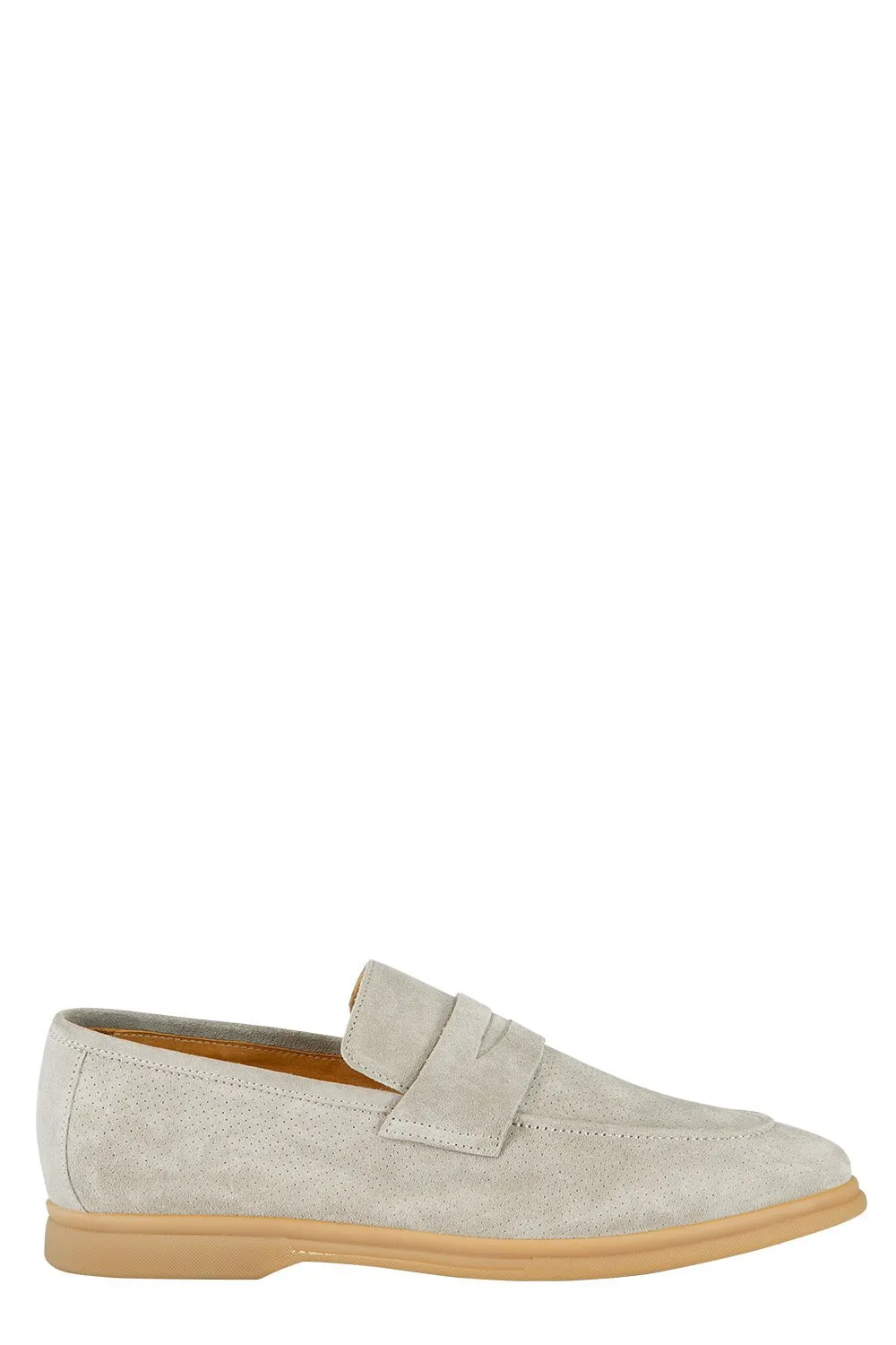 Suede Loafer - Military