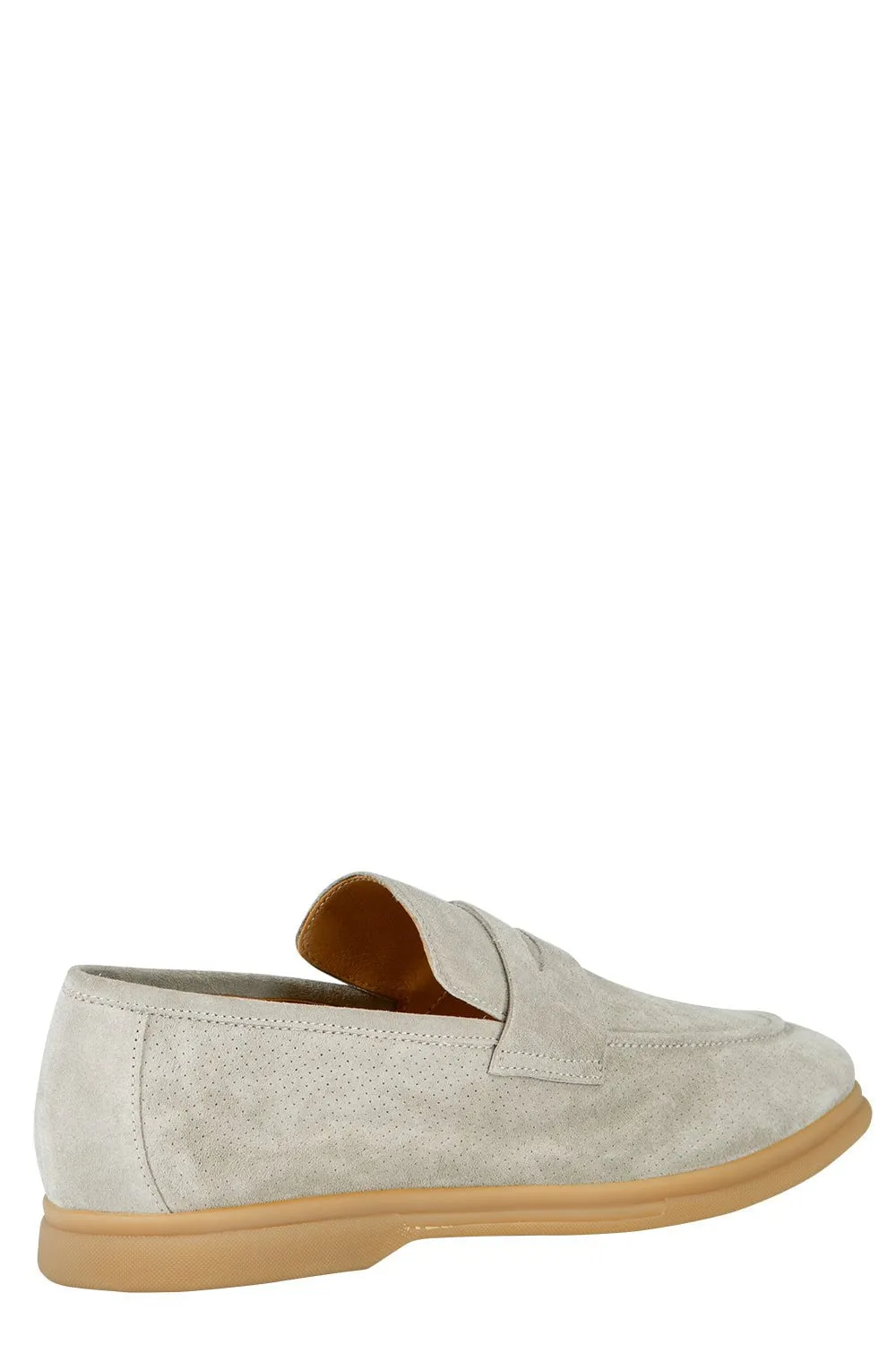 Suede Loafer - Military