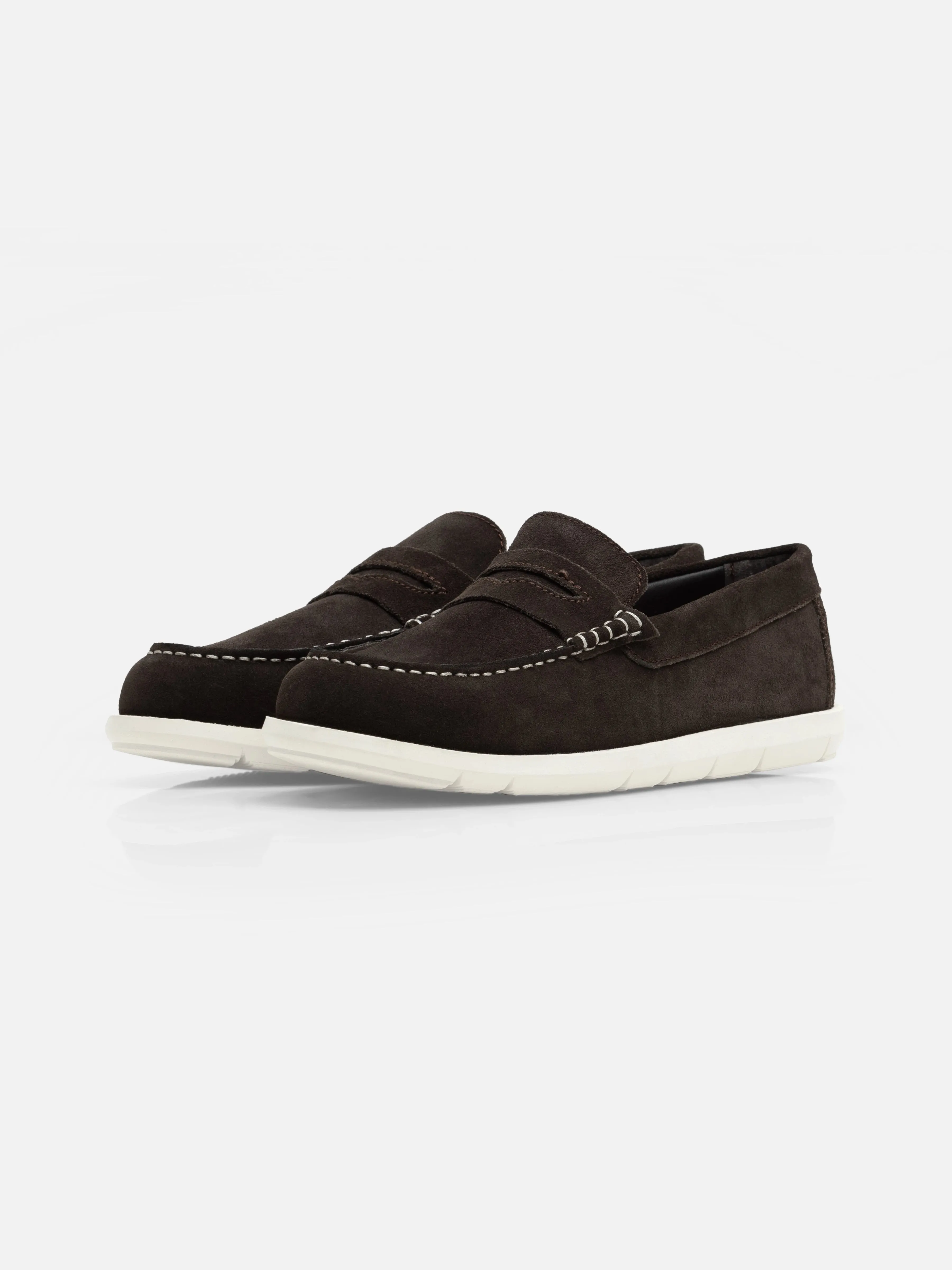 Suede Penny Loafer - FAMS24-071