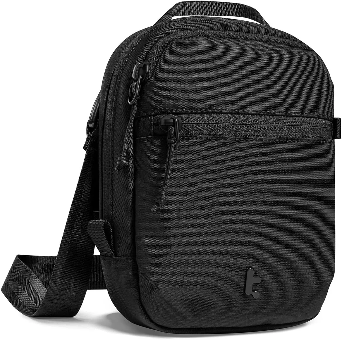 tomtoc Aviator-T37 Travel Crossbody Sling Bag with RFID Blocking, Holds 4-6 Passports with Anti-theft Lockable Zippers, Multiple Pockets for Cards & Documents ?C Organizer for Daily Use