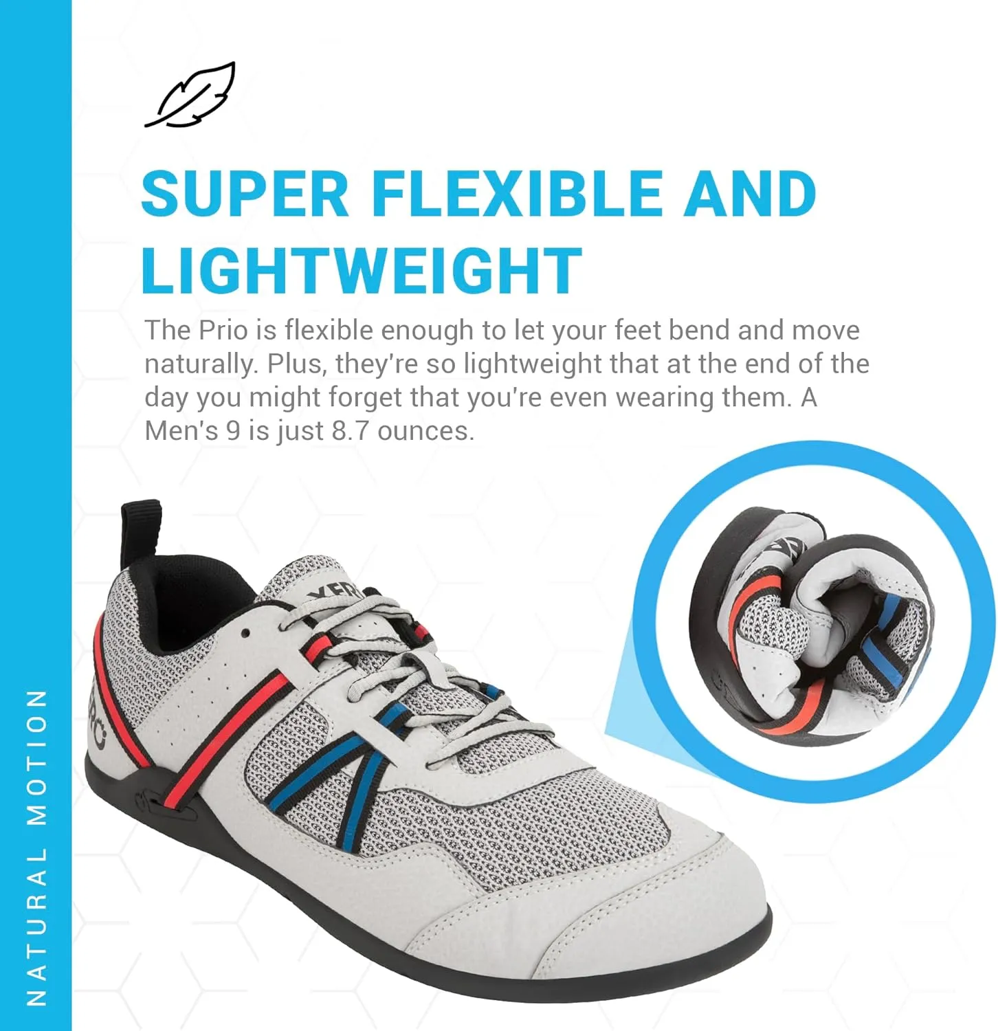 Xero Shoes Men??s Prio Barefoot Athletic Sneaker